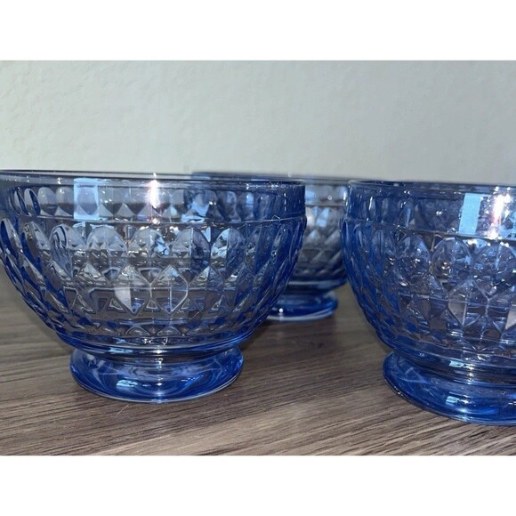 4x Villeroy&Boch Boston Bowls, Appetizer/Dessert Bowl, Blue, Stackable main image 5